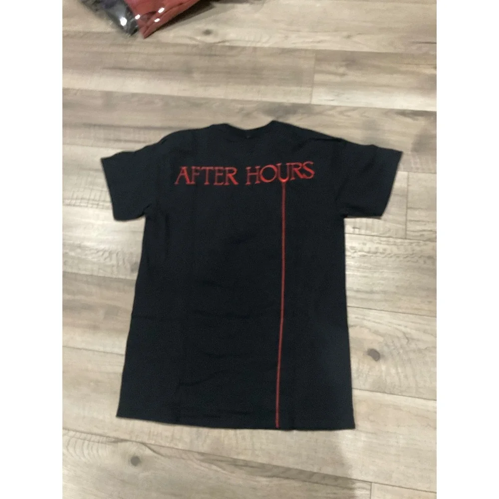 The Weeknd XO‎ After Hours Graphic T-Shirt Black Mens Size Medium Abel Tesfaye